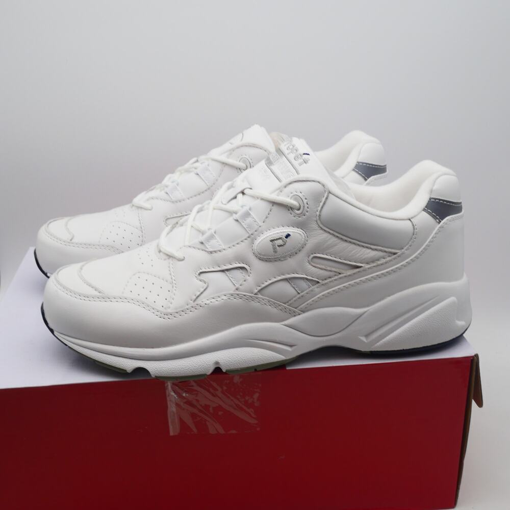 NEW Propet Stability Walker Sneakers Shoes White Women's Size 12 W2034